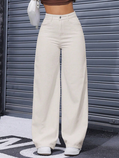 Women Loose Fit Wide Leg Casual